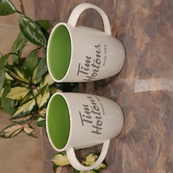 Tim Hortons Other - TIM HORTONS 2014 Ltd Edition Mugs, 'Tim Hortons Since/Depuis 1964', Set Of 2